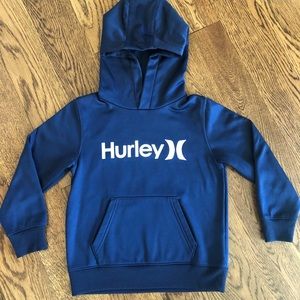 Hurley Boys Blue Hoodie size 5